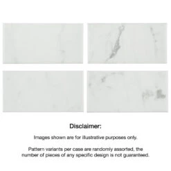 Merola Tile Classico Carrara Glossy 3 In. X 6 In. Ceramic Subway Wall Tile (6.03 Sq. Ft. / Case) -Master Locks Shop 3ab4a65887211268c84f8246ba2d9a9f 1800x1800