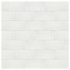 Merola Tile Santorini Biselado Blanco 4 In. X 7-7/8 In. Ceramic Subway Wall Tile (12 Sq. Ft. / Case) -Master Locks Shop 3ac068bfedbb4d1db5f480758c80bbe7 1800x1800