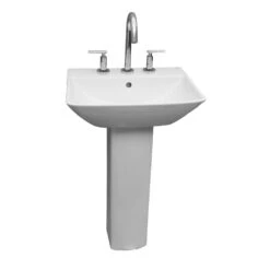 Barclay Products Summit 500 20 In. Pedestal Combo Bathroom Sink With 1 Faucet Hole In White -Master Locks Shop 3b7f12f912868e479dbdf9c7b3febf16 1800x1800