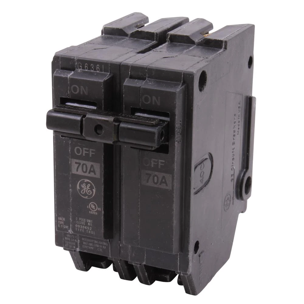 70 Amp 2 In. Double-Pole Circuit Breaker 6 70 Amp 2 In. Double-Pole Circuit Breaker - Image 4