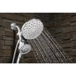 Attract 6-spray 6.75 In. Dual Shower Head And Handheld Shower Head In Chrome 9 Attract 6-spray 6.75 In. Dual Shower Head And Handheld Shower Head In Chrome -Master Locks Shop 3ce3ae11f8986dd93e2c45a81ec53549 1800x1800