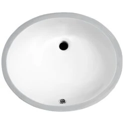 ANZZI Rhodes Series 7.5 In. Ceramic Undermount Sink Basin In White -Master Locks Shop 3f6a1bdd6819bb614ee76d29725fd19b 1800x1800