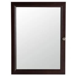 Delridge 22 In. W X 30 In. H X 6 In. D Framed Surface-Mount Modular Bathroom Medicine Cabinet In Chocolate