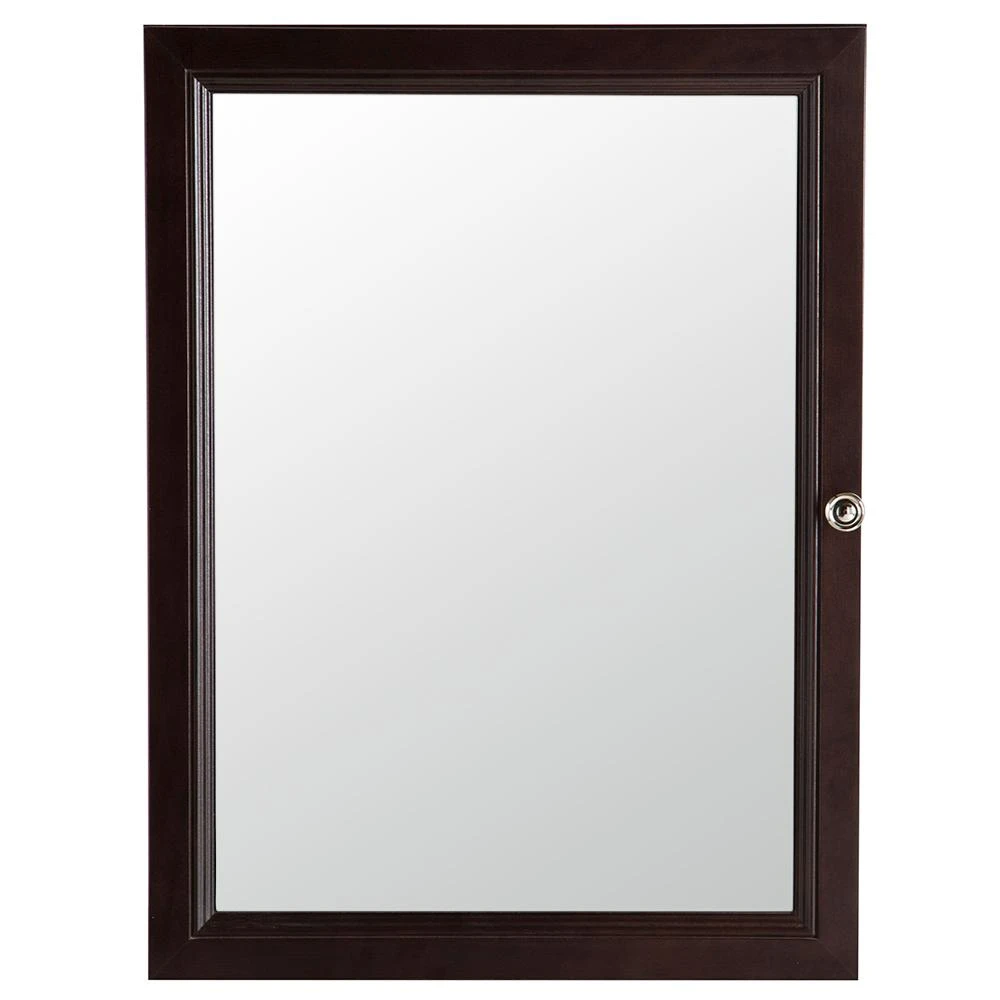Delridge 22 In. W X 30 In. H X 6 In. D Framed Surface-Mount Modular Bathroom Medicine Cabinet In Chocolate 3 Delridge 22 In. W X 30 In. H X 6 In. D Framed Surface-Mount Modular Bathroom Medicine Cabinet In Chocolate