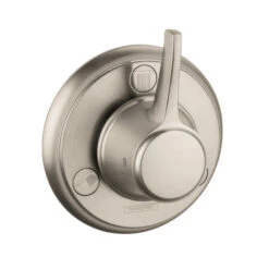 Hansgrohe Brushed Nickel Lever Shower Handle