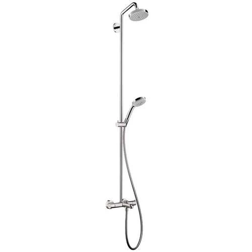 Hansgrohe Croma Chrome Shower Bar System 3 Hansgrohe Croma Chrome Shower Bar System