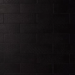 Ivy Hill Tile Harper 4 In. X 12 In. Black Matte Porcelain Subway Floor And Wall Tile (30 Pieces / 8.72 Sq. Ft. / Box)