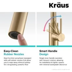 Oletto Single-Handle Pull-Down Sprayer Kitchen Faucet In Gold -Master Locks Shop 4493a68873826b1d24d091c651592787 1800x1800