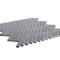 Jeffrey Court Basalt Herringbone Gray 11 In. X 10 In. X 8 Mm Honed Basalt Mosaic Wall/Floor Tile 10 Jeffrey Court Basalt Herringbone Gray 11 In. X 10 In. X 8 Mm Honed Basalt Mosaic Wall/Floor Tile -Master Locks Shop 44dad49c04716861e288268544a1deb4 1800x1800
