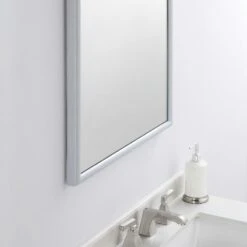 24.00 In. W X 32.00 In. H Framed Rectangular Bathroom Vanity Mirror In Dove Grey -Master Locks Shop 44e83319312784e8349b665c035c9897 1800x1800