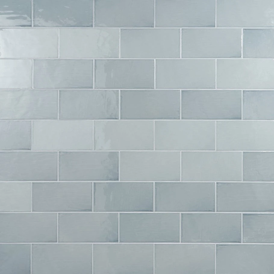 Bond Tile Thames Blue 5 In. X 10 In. Glazed Ceramic Wall Tile (28 Pieces 10.76 Sq. Ft. / Box) 3 Bond Tile Thames Blue 5 In. X 10 In. Glazed Ceramic Wall Tile (28 Pieces 10.76 Sq. Ft. / Box)