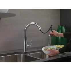 Essa Single-Handle Pull-Down Sprayer Kitchen Faucet With MagnaTite Docking In Arctic Stainless 26 Essa Single-Handle Pull-Down Sprayer Kitchen Faucet With MagnaTite Docking In Arctic Stainless -Master Locks Shop 45f3ba387f84447630ec1a50a3d35678 1800x1800