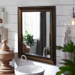 29 In. X 35 In. Beaded Mirror In Bronze -Master Locks Shop 46c68527b3507e586e76e79d2b166c69 1800x1800