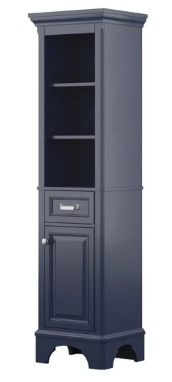 Foremost® Williamson 18"W X 67-1/2"H Aegean Blue Linen Cabinet 15 Foremost® Williamson 18"W X 67-1/2"H Aegean Blue Linen Cabinet -Master Locks Shop 4838041 ANGLE 1800x1800