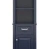 Foremost® Williamson 18"W X 67-1/2"H Aegean Blue Linen Cabinet -Master Locks Shop 4838041 FRONT 1800x1800