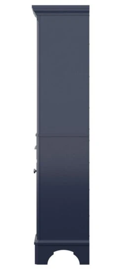Foremost® Williamson 18"W X 67-1/2"H Aegean Blue Linen Cabinet 11 Foremost® Williamson 18"W X 67-1/2"H Aegean Blue Linen Cabinet -Master Locks Shop 4838041 SIDE 1800x1800