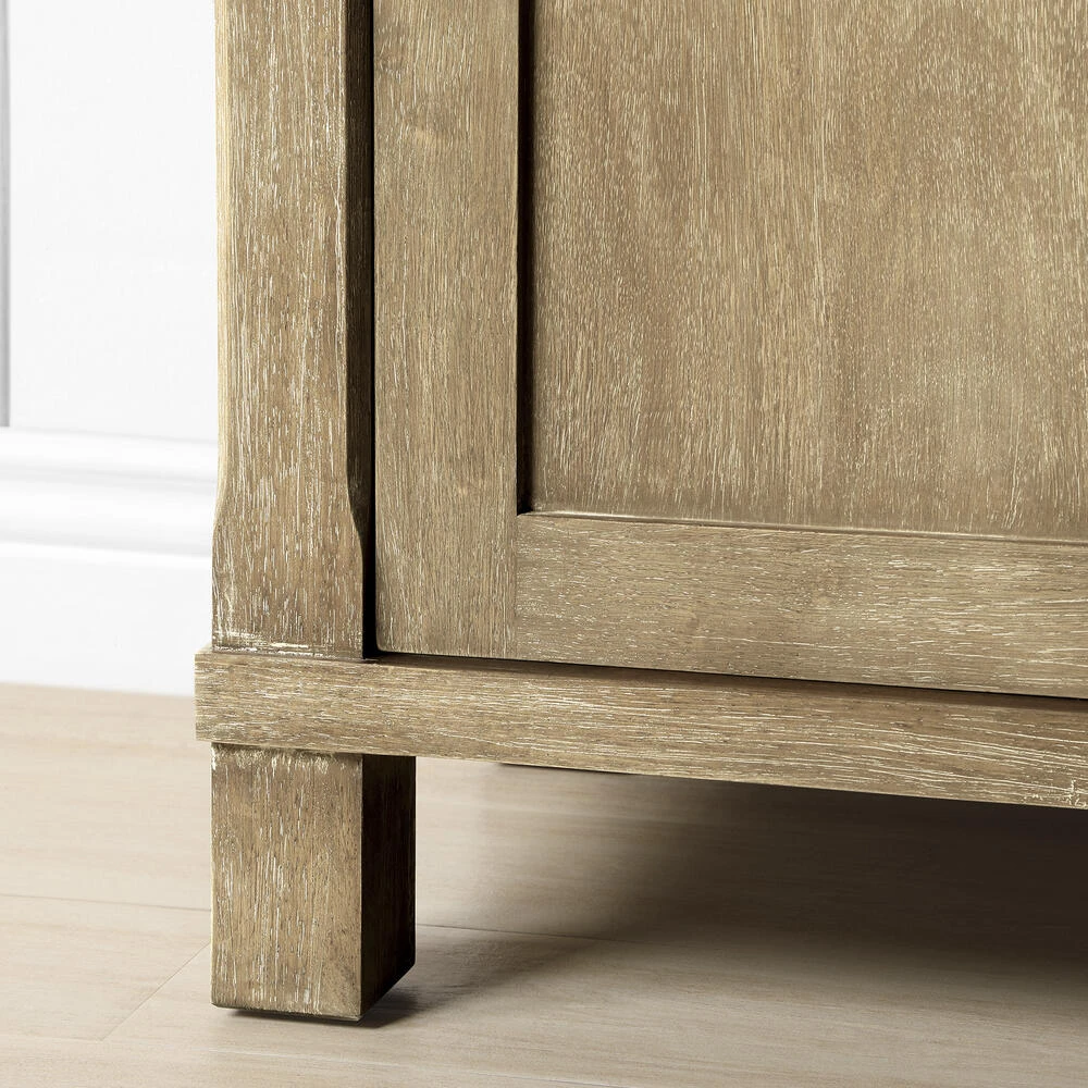 Ove Decors Riverland 22''W X 16"D X 65"H Antique Oak Linen Cabinet 8 Ove Decors Riverland 22''W X 16"D X 65"H Antique Oak Linen Cabinet - Image 6