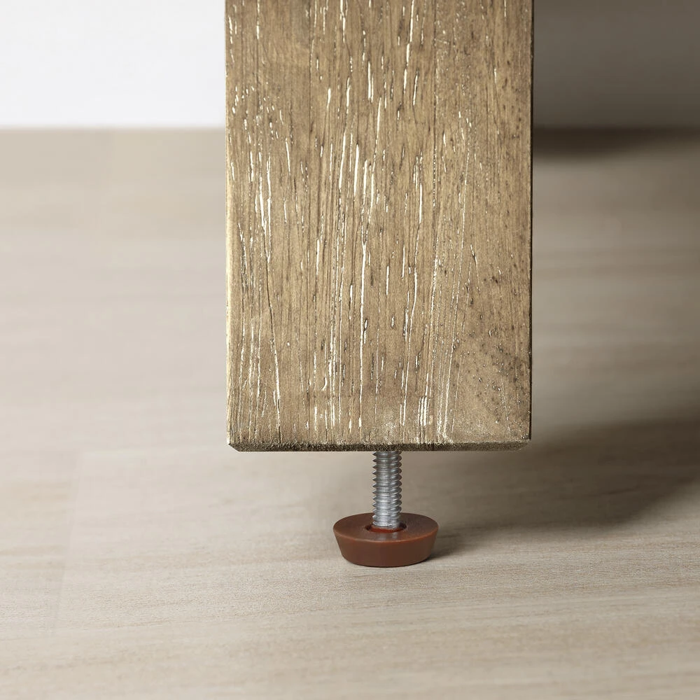 Ove Decors Riverland 22''W X 16"D X 65"H Antique Oak Linen Cabinet 9 Ove Decors Riverland 22''W X 16"D X 65"H Antique Oak Linen Cabinet - Image 7