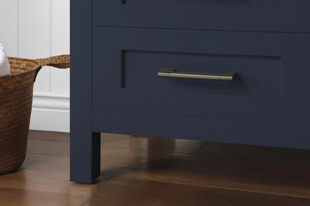 Ove Decors Michigan 20''W X 14.50"D X 60"H Midnight Blue Linen Cabinet 5 Ove Decors Michigan 20''W X 14.50"D X 60"H Midnight Blue Linen Cabinet - Image 3