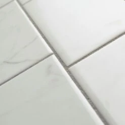 Merola Tile Classico Carrara Glossy 3 In. X 6 In. Ceramic Subway Wall Tile (6.03 Sq. Ft. / Case) -Master Locks Shop 4a10c2128b604344de32e9b27fb830bc 1800x1800