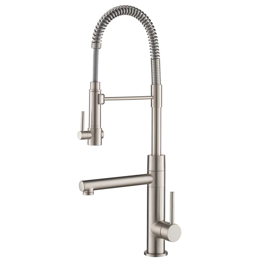 Artec Pro Single-Handle Pull-Down Sprayer Kitchen Faucet And Pot Filler In Brushed Gold 18 Artec Pro Single-Handle Pull-Down Sprayer Kitchen Faucet And Pot Filler In Brushed Gold - Image 16