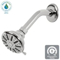 3-Spray 3.5 In. Single Wall Mount Fixed Adjustable Shower Head In Chrome -Master Locks Shop 4cd694b07e5273a97b6e4f4625a91348 1800x1800