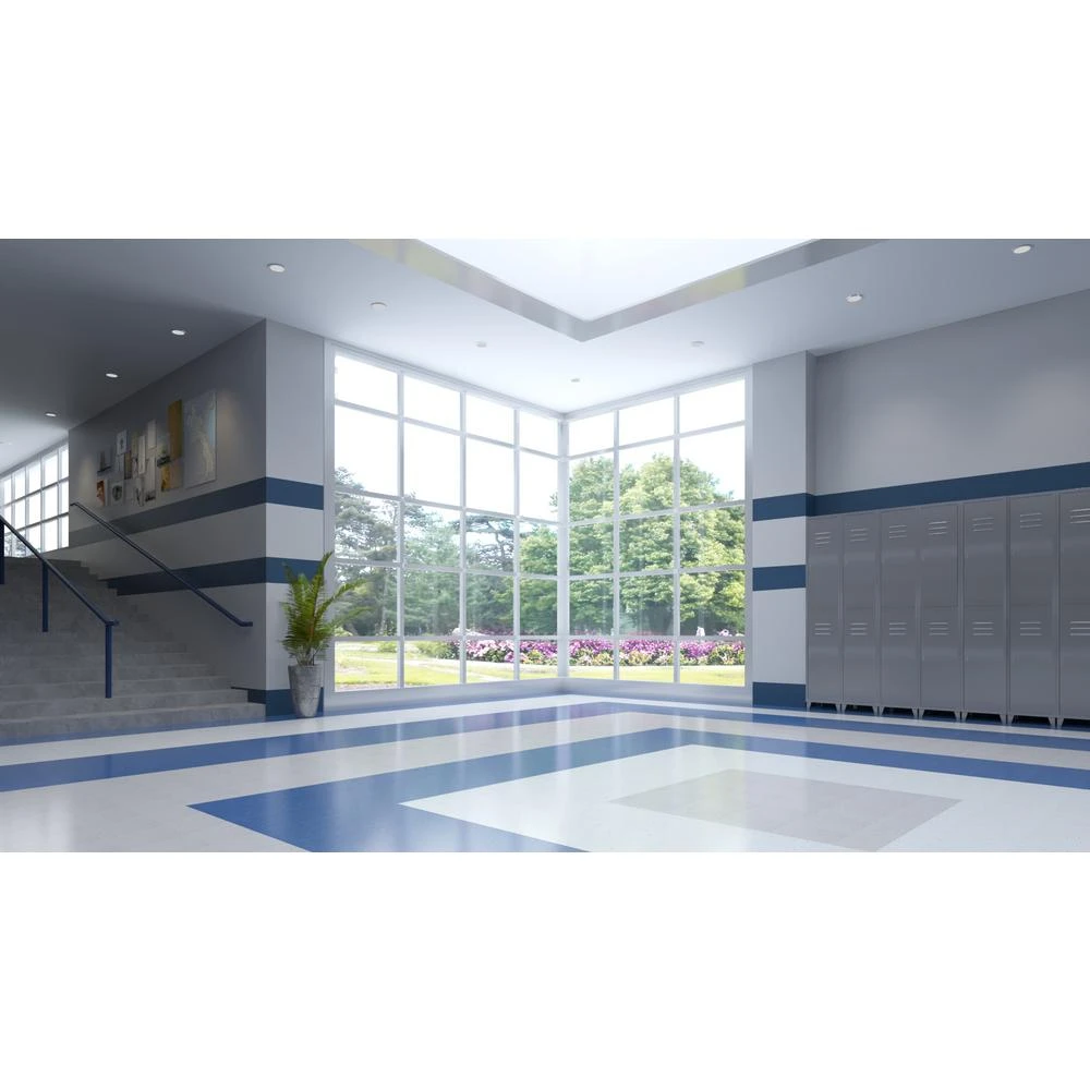 Armstrong Standard Excelon Imperial Texture 12 In. X 12 In. Polar White Standard Vinyl Composition Tile (1080 Sq. Ft. / Pallet) 4 Armstrong Standard Excelon Imperial Texture 12 In. X 12 In. Polar White Standard Vinyl Composition Tile (1080 Sq. Ft. / Pallet) - Image 2