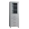 Avanity Modero 24"W X 20"D X 71"H Chilled Gray Linen Cabinet -Master Locks Shop 5 11 21 MODERO LT24 CG 1800x1800