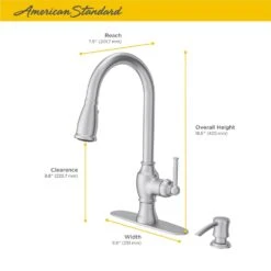 Marchand Single Handle Pull-Down Sprayer Kitchen Faucet In Legacy Bronze -Master Locks Shop 5153dadcf349b10ab917adf5b874cd0b 1800x1800