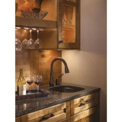 Leland Single-Handle Pull-Down Sprayer Kitchen Faucet With MagnaTite Docking In Venetian Bronze -Master Locks Shop 53a452dce37bc42cf53468abfb5db1b0 1800x1800