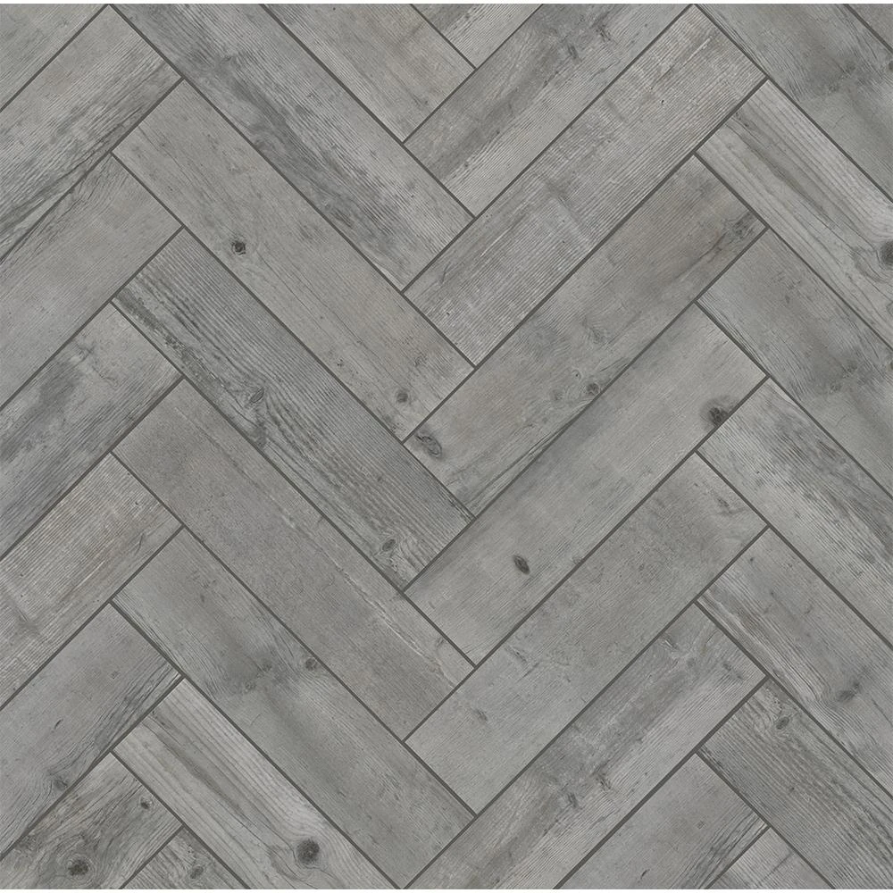 Florida Tile Home Collection Timber Grey 6 In. X 24 In. Porcelain Floor And Wall Tile (14 Sq. Ft. / Case) 9 Florida Tile Home Collection Timber Grey 6 In. X 24 In. Porcelain Floor And Wall Tile (14 Sq. Ft. / Case) - Image 7