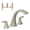 Voss 2-Handle Deck-Mount High Arc Roman Tub Faucet Trim Kit With Valve In Brushed Nickel -Master Locks Shop 56136494134d6e578ac7f6dd550e7177 1800x1800