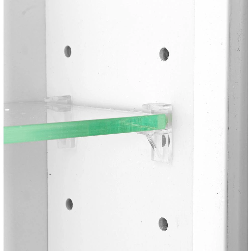 Silverton 14 In. X 24 In. X 4 In. Recessed Medicine Cabinet In White 7 Silverton 14 In. X 24 In. X 4 In. Recessed Medicine Cabinet In White - Image 5