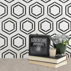 MSI Georama Nero 13 In. X 11 In. X 10mm Polished Marble Mesh-Mounted Mosaic Tile (9.9 Sq. Ft. / Case) -Master Locks Shop 586a796a004e202d3c10fd2352f90151 1800x1800