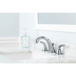 Builders 8 In. Widespread 2-Handle High-Arc Bathroom Faucet In Chrome -Master Locks Shop 5cb7756c7f4cd06a421a796e97c3a997 1800x1800