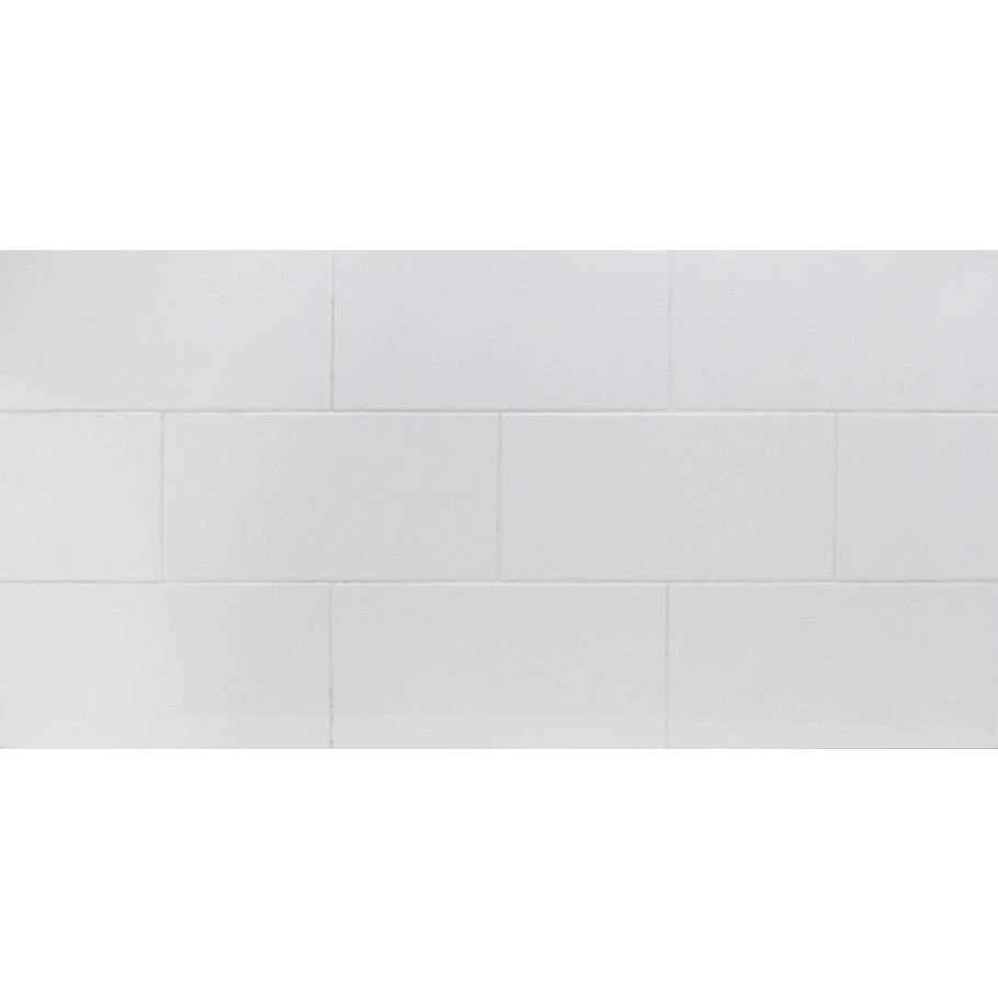 Bond Tile Core White 8 In. X 16 In. Polished Ceramic Wall Tile (25 Pieces 21.52 Sq. Ft. / Box) 5 Bond Tile Core White 8 In. X 16 In. Polished Ceramic Wall Tile (25 Pieces 21.52 Sq. Ft. / Box) - Image 3