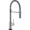 Trinsic Pro Single-Handle Pull-Down Sprayer Kitchen Faucet With Touch2O Technology And Spring Spout In Arctic Stainless -Master Locks Shop 5ed77d965d51827788facb8ba3749677 1800x1800