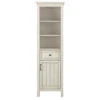 Foremost® Hiland 20"W X 15"D X 68"H Antique White Linen Cabinet 2 Foremost® Hiland 20"W X 15"D X 68"H Antique White Linen Cabinet -Master Locks Shop 6050354 Front 1 1800x1800