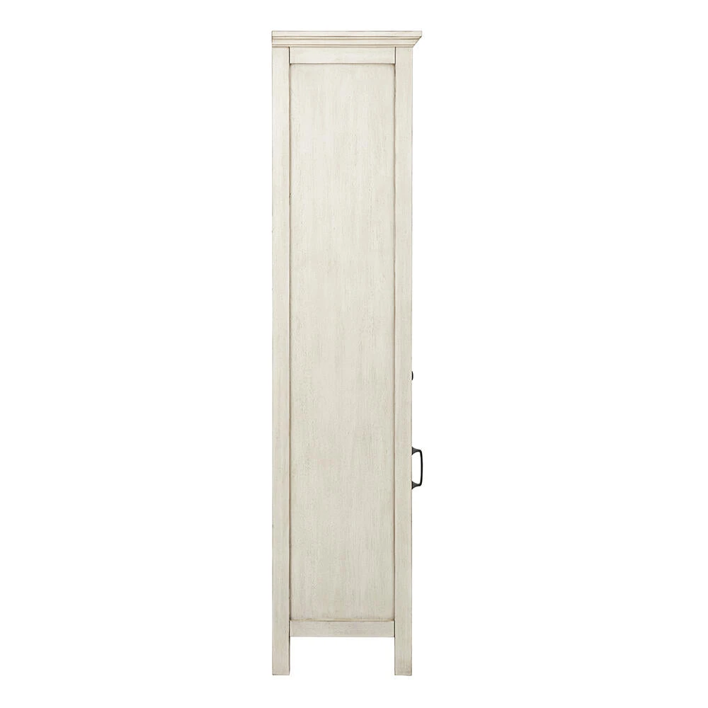 Foremost® Hiland 20"W X 15"D X 68"H Antique White Linen Cabinet 6 Foremost® Hiland 20"W X 15"D X 68"H Antique White Linen Cabinet - Image 4