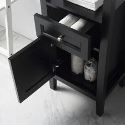 Ove Decors Aspen 18''W X 14"D X 61"H Espresso Linen Cabinet -Master Locks Shop 6054009 P ALT5 1800x1800