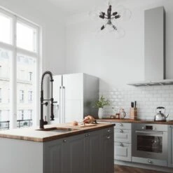 Zurich Single-Handle Pull-Down Sprayer Kitchen Faucet In Matte Black -Master Locks Shop 615a718fee7fd06e82cb206689d311d7 1800x1800