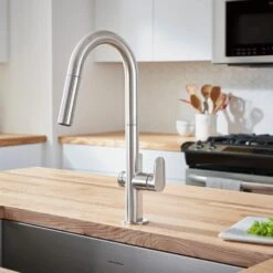 Beale MeasureFill Touch Single-Handle Pull-Down Sprayer Kitchen Faucet In Stainless Steel -Master Locks Shop 6179f8ff45ec01462ab7391dacb00c97 1800x1800