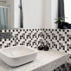 10/20 Pieces Backsplash Tile For Kitchen Mosaic Square Peel And Stick Tile, 3.94x3.94" 15 10/20 Pieces Backsplash Tile For Kitchen Mosaic Square Peel And Stick Tile, 3.94x3.94" -Master Locks Shop 64a4ed1b 4025 4337 9896 7e31efb7a55c.e5437f957c9df9c2c6f7cff02f606efd 1800x1800