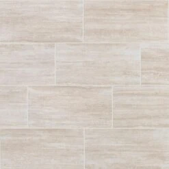 Daltile Glendale Ivory Matte 12 In. X 24 In. Glazed Porcelain Floor And Wall Tile (15.6 Sq. Ft./Case)