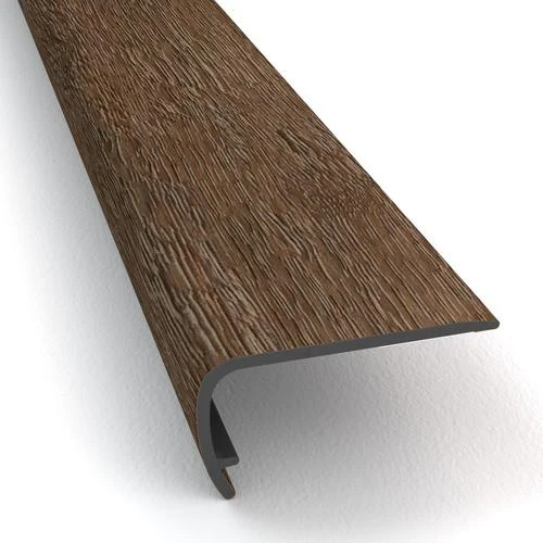 STAINMASTER 2-in X 94-in Burnished Oak Fawn Stairnose Prefinished Oak Stair Nosing 4 STAINMASTER 2-in X 94-in Burnished Oak Fawn Stairnose Prefinished Oak Stair Nosing - Image 2