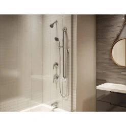 Symmons Origins Chrome 2-Handle Bathtub And Shower Faucet With Valve