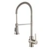 Britt Single Handle Commercial Kitchen Faucet With Dual Function Sprayhead In All-Brite Spot Free Stainless Steel Finish -Master Locks Shop 67778c506b3b6fd2efe23a8638a95aba 1800x1800
