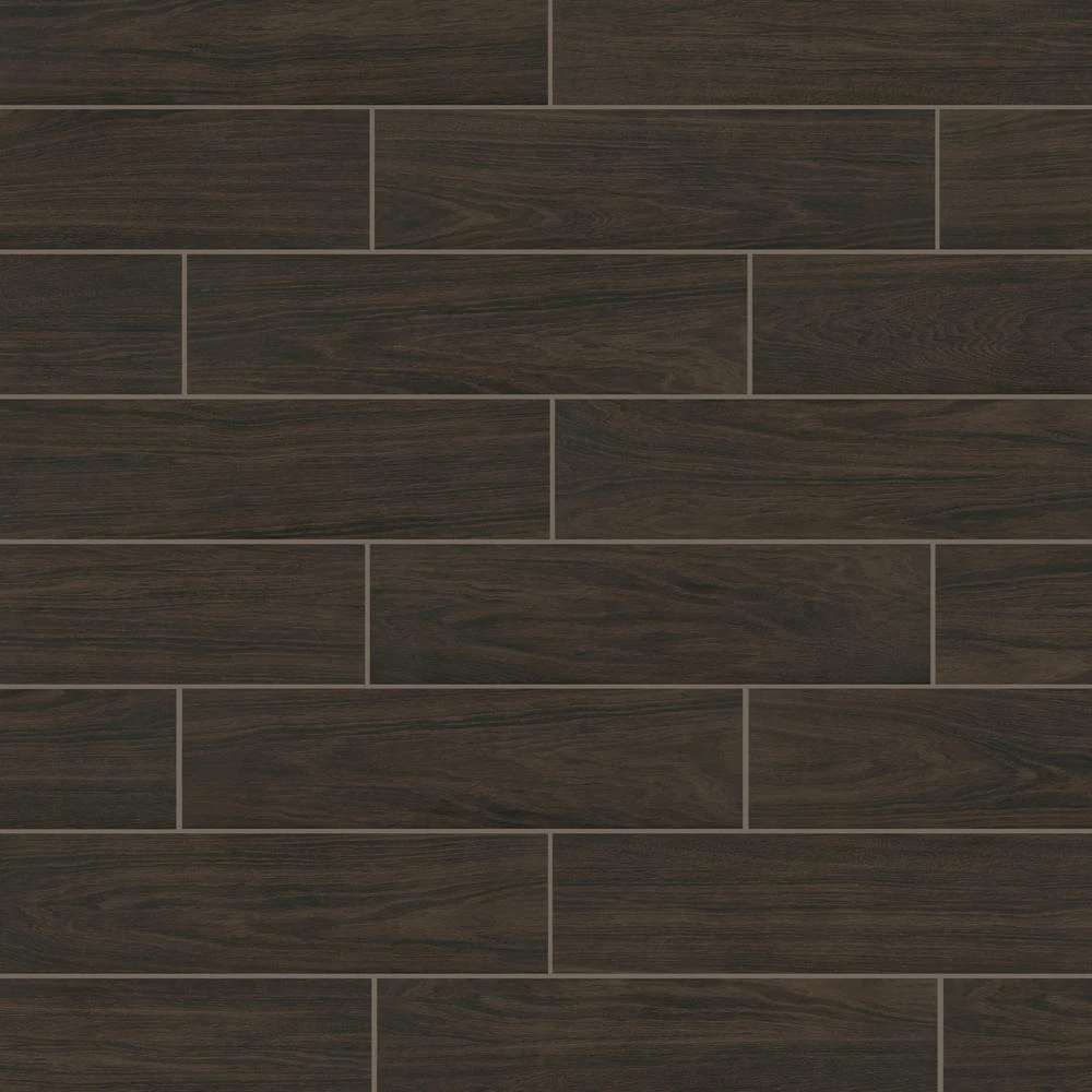 Florida Tile Home Collection Burlington Walnut 6 In. X 24 In. Porcelain Floor And Wall Tile (448 Sq. Ft./ Pallet) 3 Florida Tile Home Collection Burlington Walnut 6 In. X 24 In. Porcelain Floor And Wall Tile (448 Sq. Ft./ Pallet)