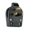 Utilitech 50-Amp-Volt Black 3-Wire Plug -Master Locks Shop 6957064545043 1800x1800