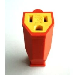 Project Source 15-Amp-Volt Orange 3-Wire Grounding Connector